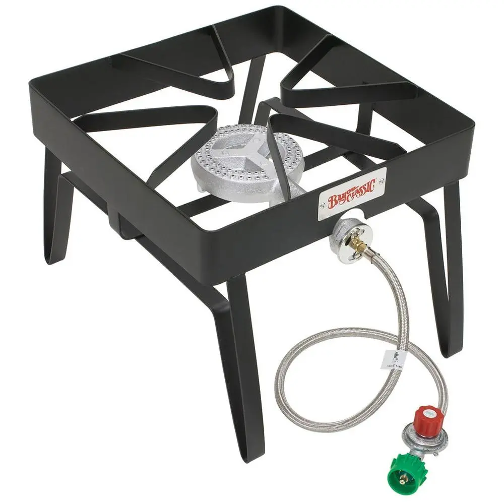 Bayou Classic SQ14 Propane Gas Single Burner Outdoor Stove