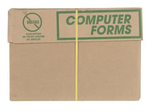 Enterprise Group 148809 Green Bar Computer Paper