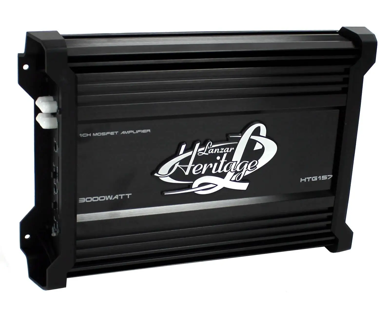 Lanzar HTG157 3000W Mono MOSFET Car Audio Power Amplifier Amp Stereo with 2 Ohm