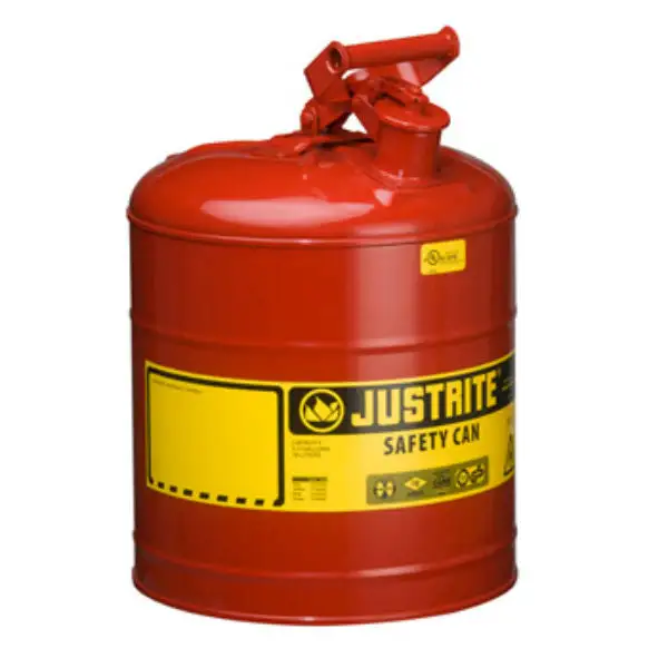 Justrite 7150100 Safety Gas Can 5 Gallon