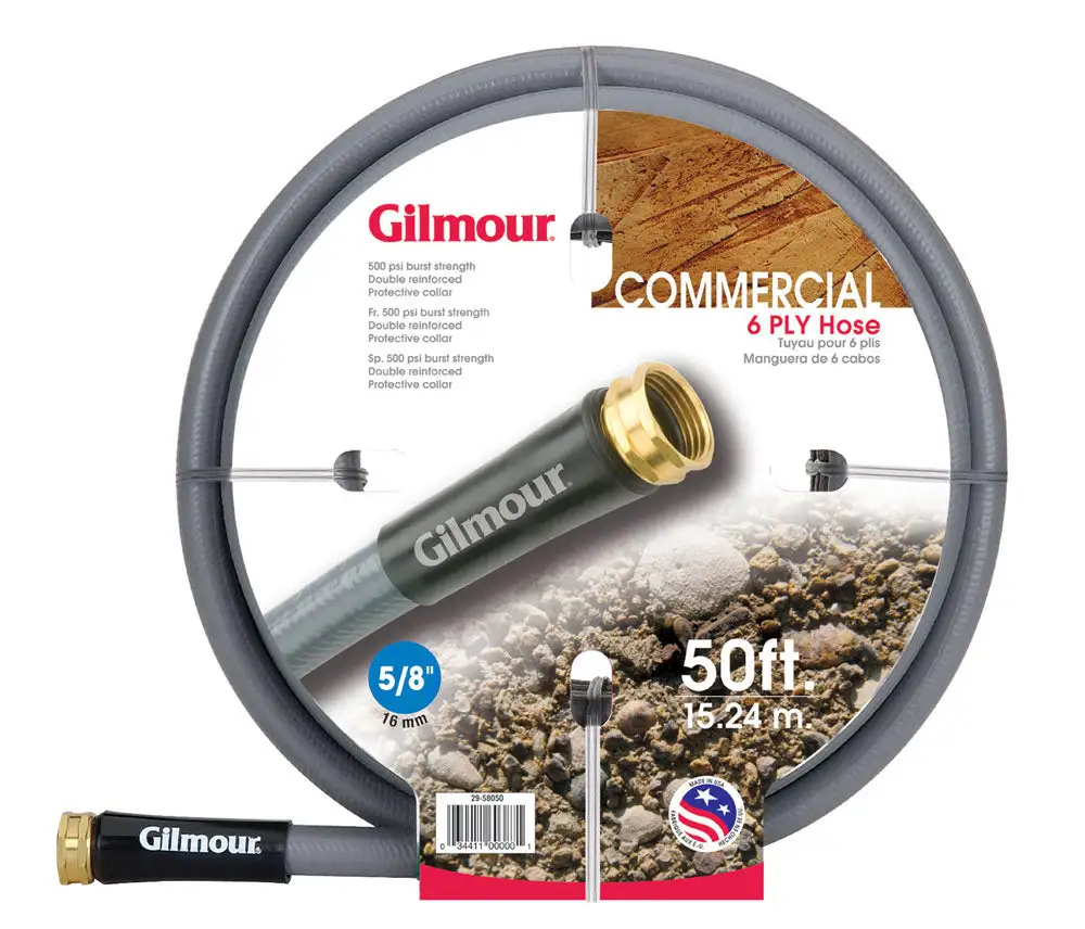 Gilmour 29-58100 6 Ply Commercial Hose