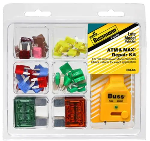 Cooper Bussmann NO.64 Automotive Blade Fuse Assortment