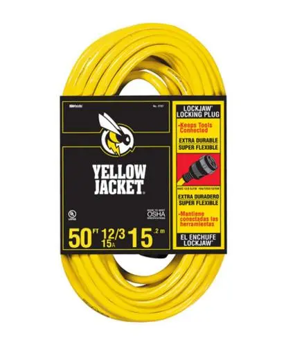 Yellow Jacket 2737 Extension Cord With Locking Plug