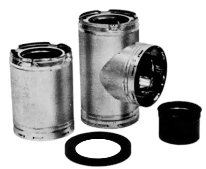 AmeriVent 6HS-TA Chimney Tee Assembly