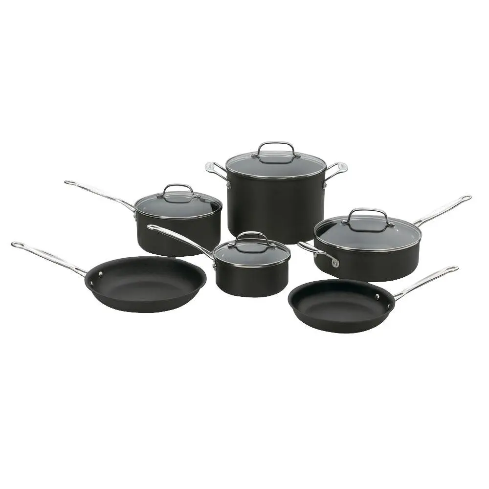 Cuisinart 66-10 Chef's Classic Hard Anodized Cookware Set