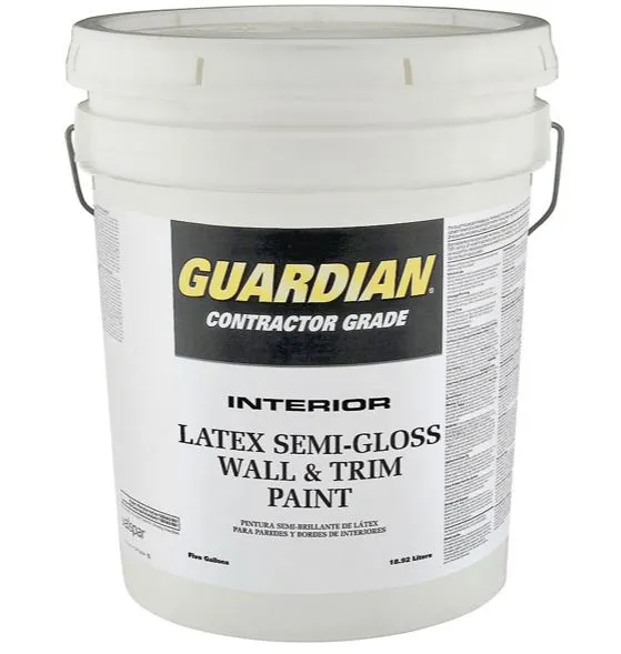 Valspar 44-457 Guardian Interior Latex Semi-Gloss Wall Paint