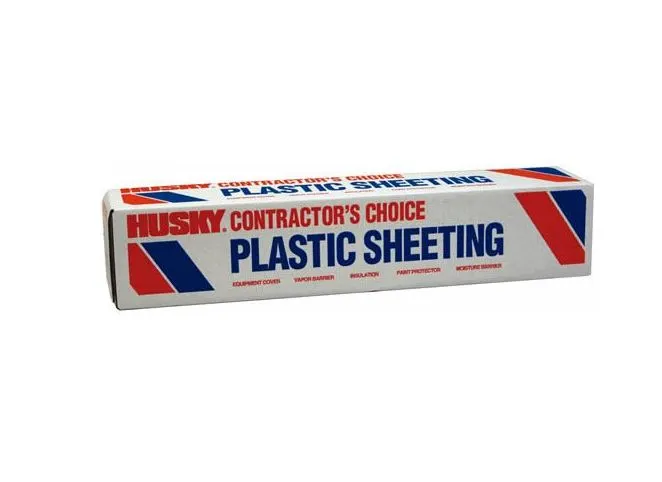 Husky CF0112-0400C Plastic Sheeting