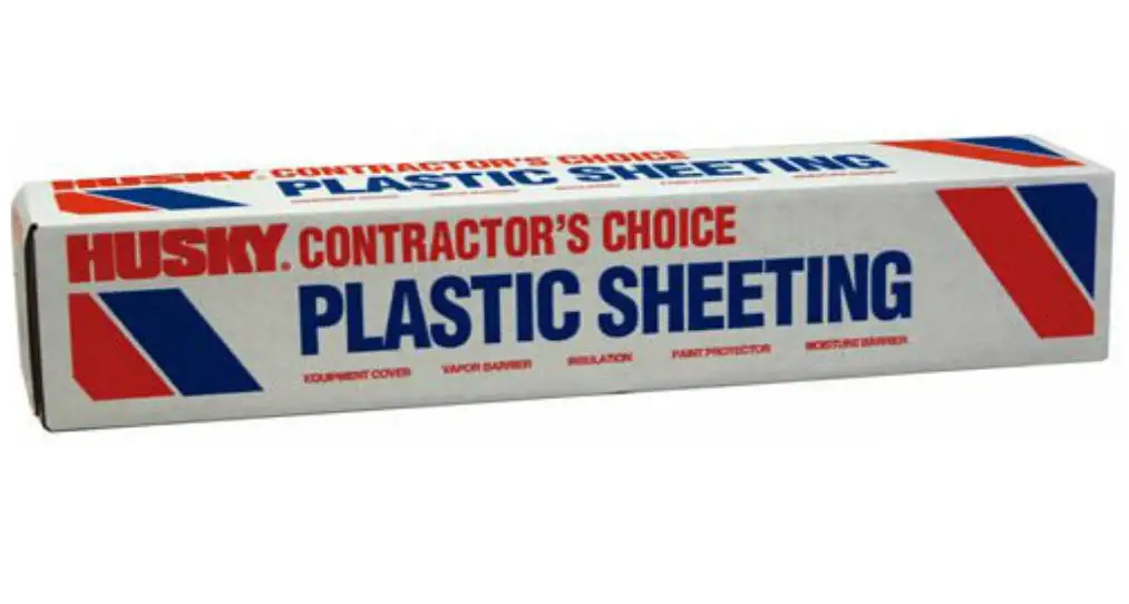 Husky SW403C Nofold Polyethylene Sheeting