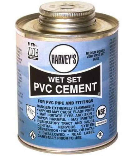 Harvey 018430-12 Wet Set Pvc Cement