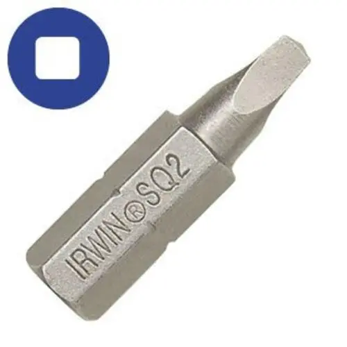 Irwin 91846 Square Recess Insert Bit #2