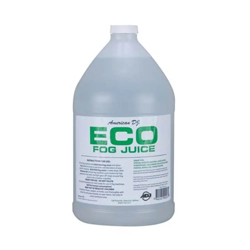 American DJ Eco-Fog Smoke Fog Machine Fluid Juice, 1 Gallon>F4L-ECO-1