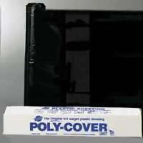 LBM Poly 6X16-B 6-Mil Black Poly Film