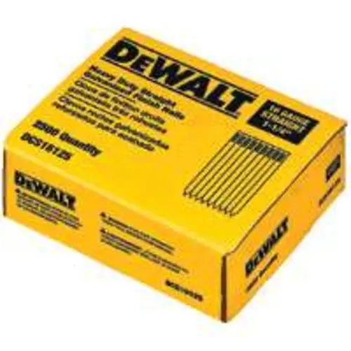 Dewalt DCS16250 Galvanized Stick Finishing Nail 2-1/2"