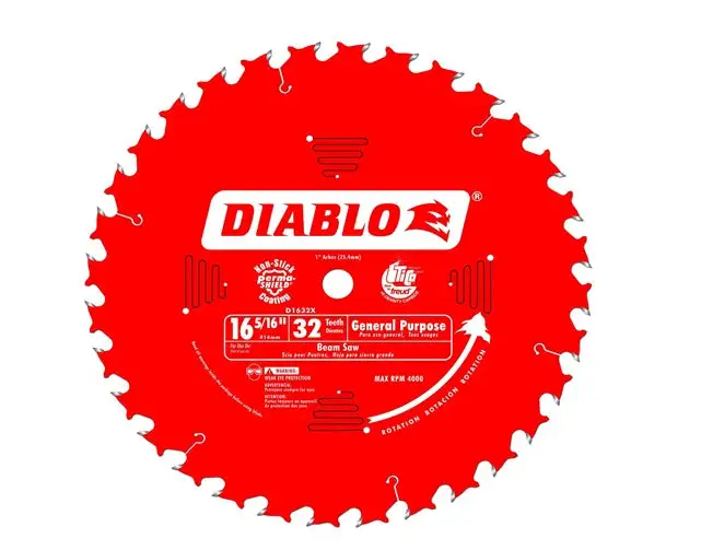 Diablo D1632X General Purpose Carbide Saw Blade