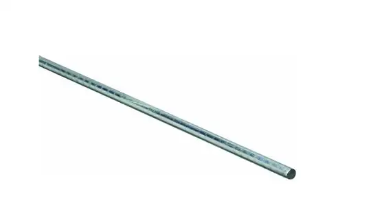 Stanley 216176 1/4X72 Zp Smooth Rod Steel