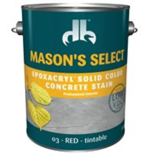 Mason Select SC-6203-4 Epoxacryl Solid Color Concrete Stain