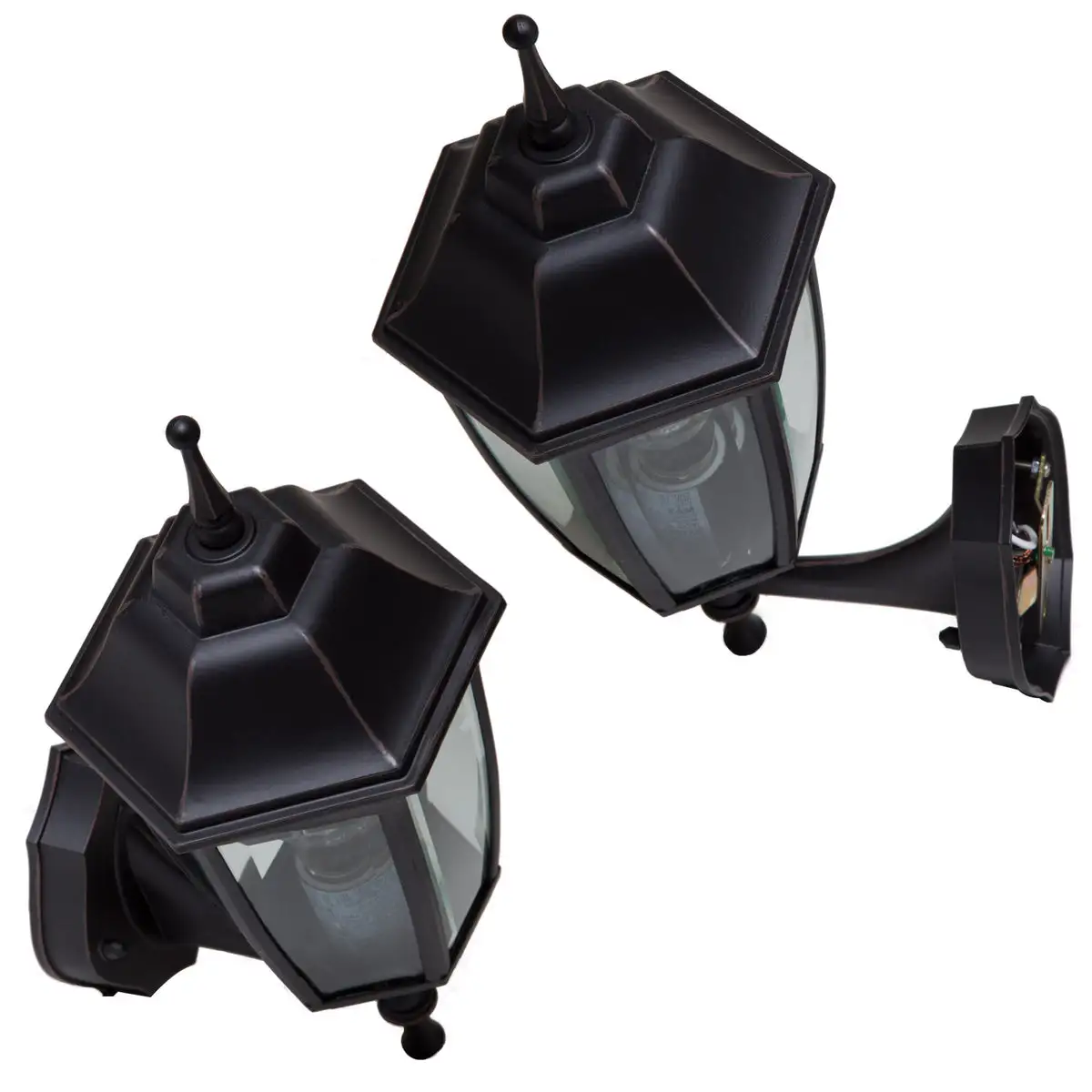 Boston Harbor HL-018B-P- RB Twin Pack Porch Light