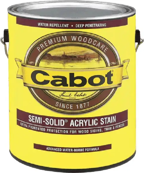 Cabot 05-1107 Semi-Solid Acrylic Stain 5gallon