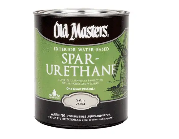 Old Masters 74501 Exterior Water-Base Spar Urethane