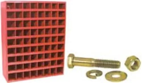 Imperial 44 Uss Cap Screw 72 Hole Bin Assortment