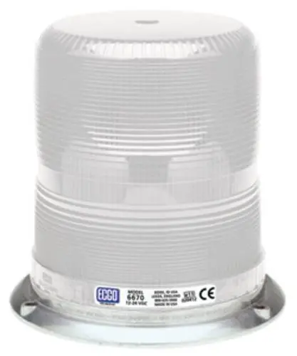 Ecco 81597 6600-Series Medium Profile Strobe Lamp