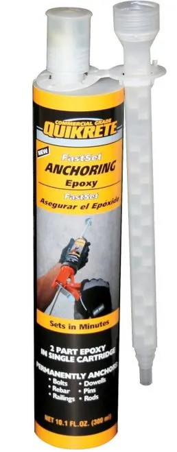 Quikrete 862030 Fast Set Anchoring Epoxy