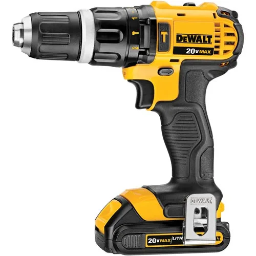 Dewalt DCD785C2 Lithium Ion Compact Hammer Drill/Driver Kit