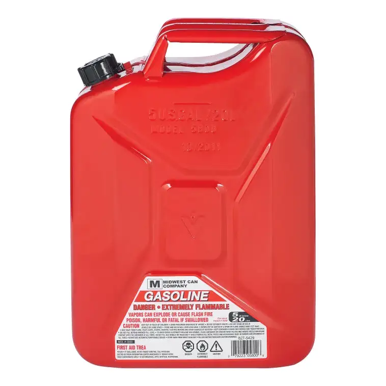 Midwest Can 5800 Jerry Gas Can 5 Gallon