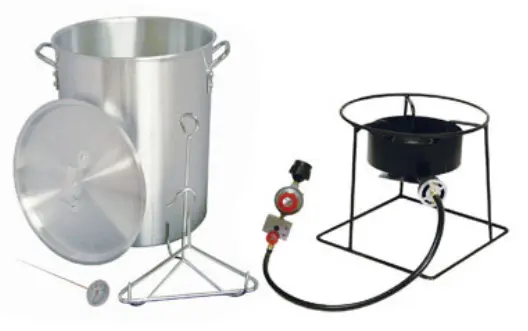 King Kooker 1266 Turkey Fryer With Timer