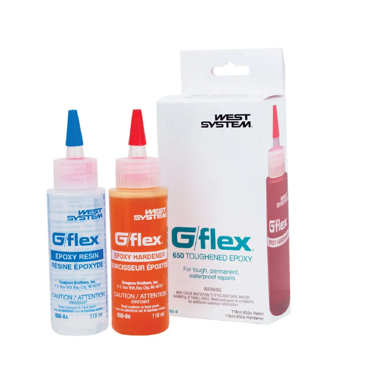 West System 650-8 G/flex Extra Strength Toughened Epoxy Kit