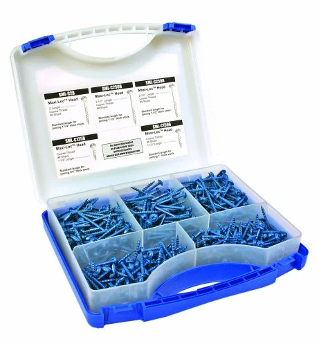 Kreg SK03B Blue-Kote Washer Resistant Screw Kit