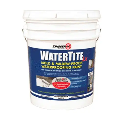 Zinsser 5020 Watertite Waterproofing Paint Water Base 5 Gallon