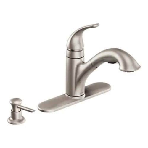 Moen CA87550SRSSD Caprillo Single-Handle Pullout Kitchen Faucet