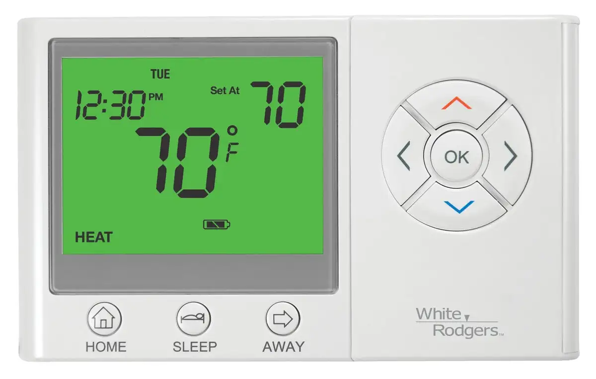 White Rodgers UP300 Easy Set 7 Day Programmable Universal Thermostat