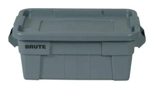 Rubbermaid 9S3000GRAY Brute Totes With Lid