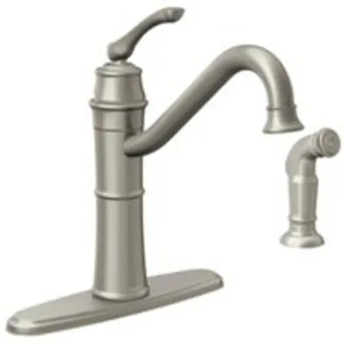 Moen 87999SRS One-Handle High Arc Spot Resist Kitchen Faucet