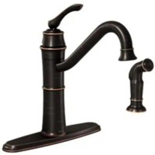 Moen 87999BRB Wetherly Single-Handle Kitchen Faucet