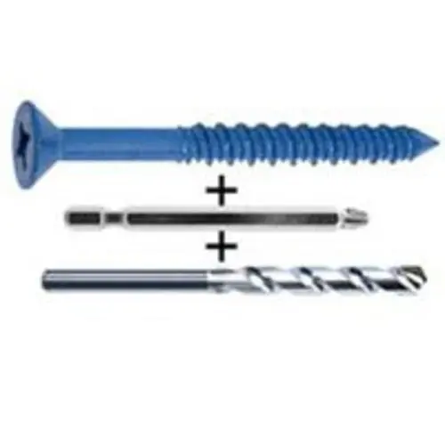 Cobra 636T Flat Head Concrete Screws