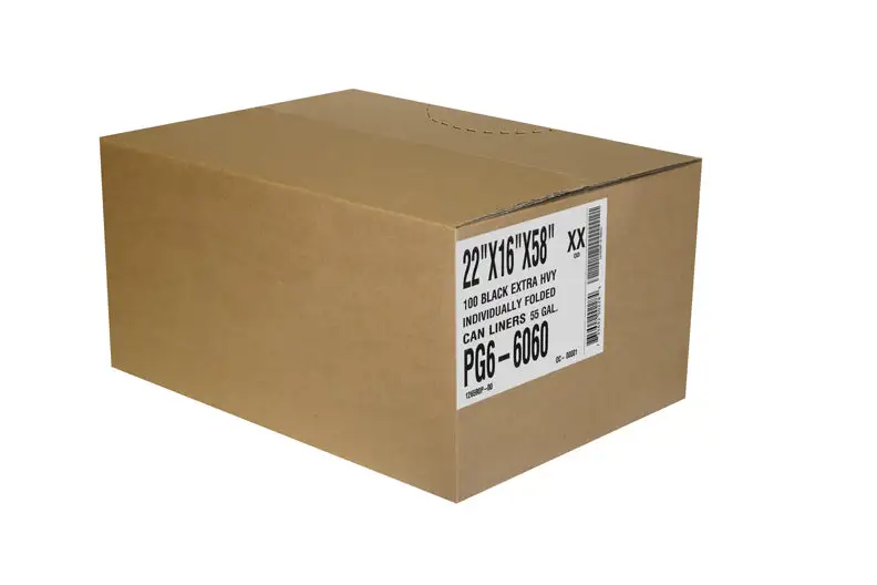 Aluf Plastics PG6-5851 Commercial Can Liner Black