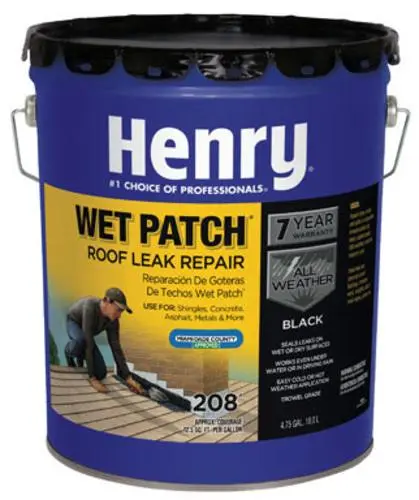 Henry HE208071 Wet Patch Roof Leak Repair Cement