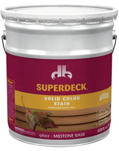 Superdeck DB-9602-5 Self Priming Solid Stain