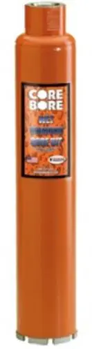 Core Bore 15479 Heavy-Duty Orange Wet Core Bit 2"