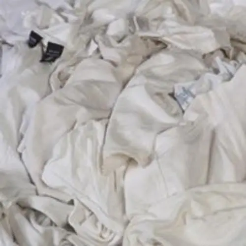 All Rags R701-25 Reclaimed White Knit 25 Lb