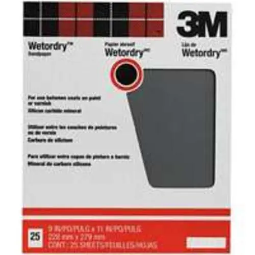 3M 99419 Wet & Dry Sandpaper 9" x 11"