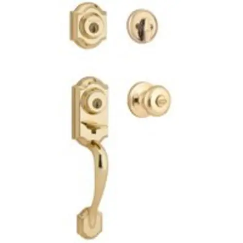 Kwikset 95530-017 Entrance handlesets Bright Brass