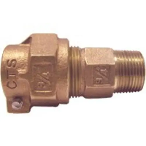 Legend Valve & Fitting 313-204NL Water Service Fitting Coupling 3/4"