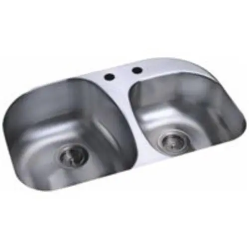 Sterling Plumbing 11724-2-NA Cinch Undercounter Offset Sink