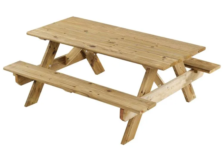 Universal Forest 106116 Mca Picnic Table Kit 6'