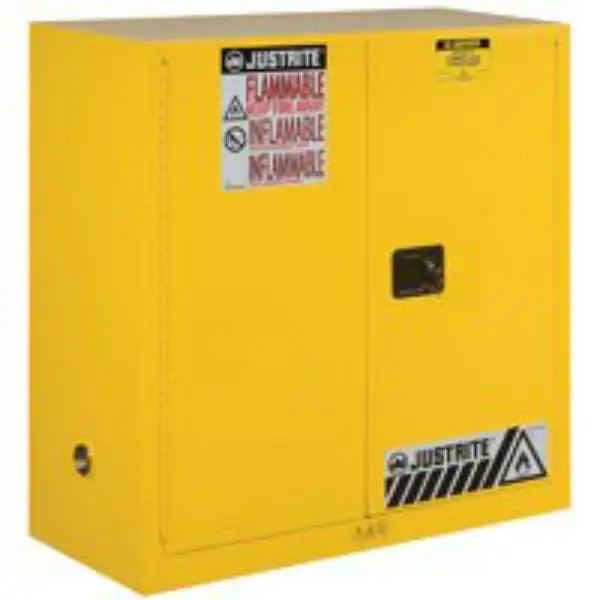 Justrite 893000 Double Wall Manual Safty Cabinet 30 Gallon