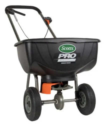 Scotts Turf Builder 75901 Pro Edgeguard Broadcast Spreader